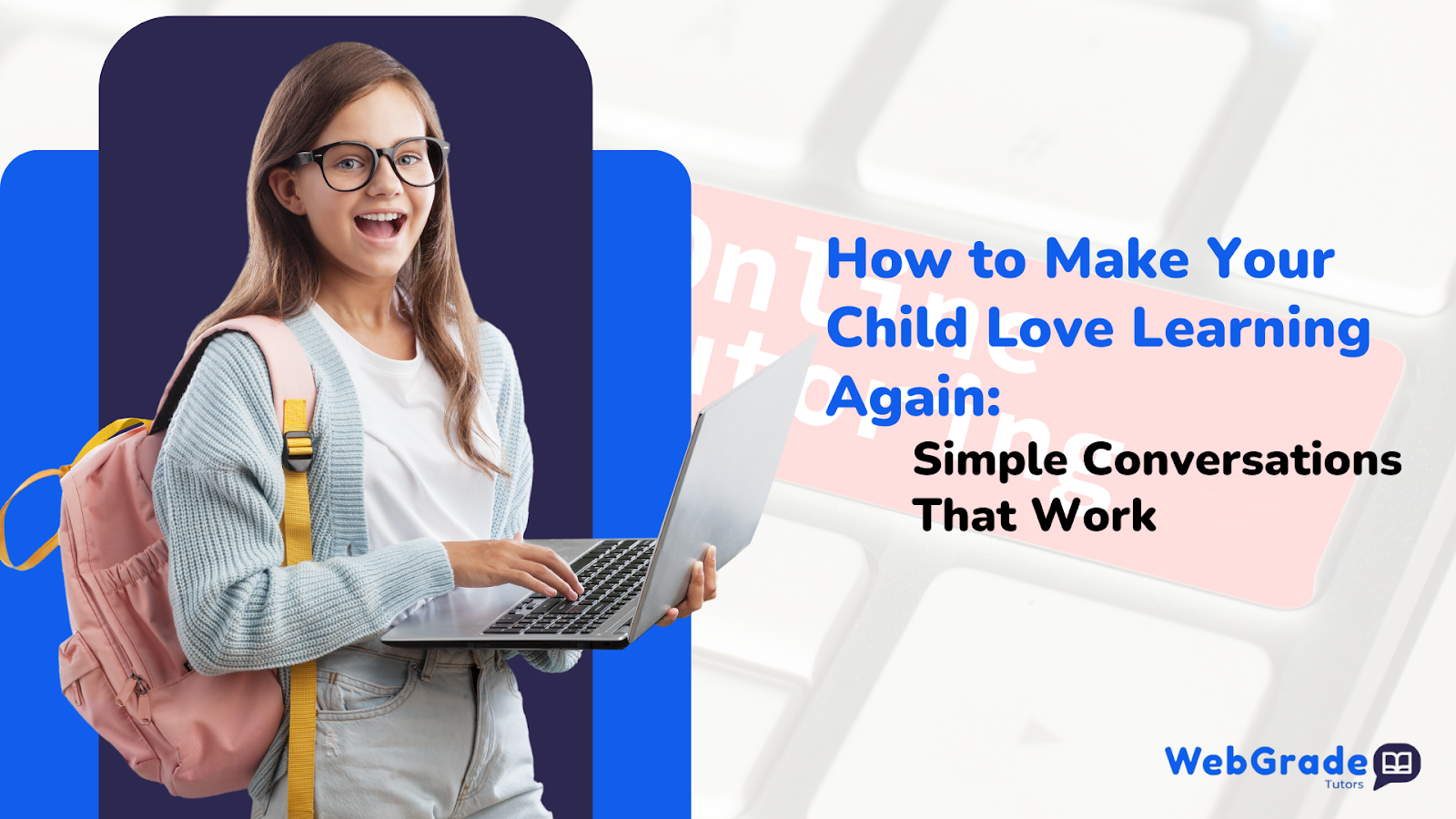 Parent and child enjoying fun learning activities at home together, reconnecting through conversation and play to make your child love learning again. Primary keyword used: make your child love learning again Secondary keyword included: learning fun activities