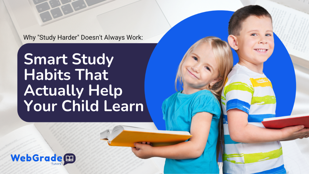 Studying 101 – Smart Study Habits with Private Online Tutoring by WebGrade Tutors