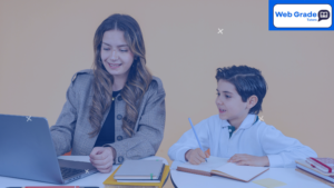 student learning slowly with tutor in one-on-one slow education session