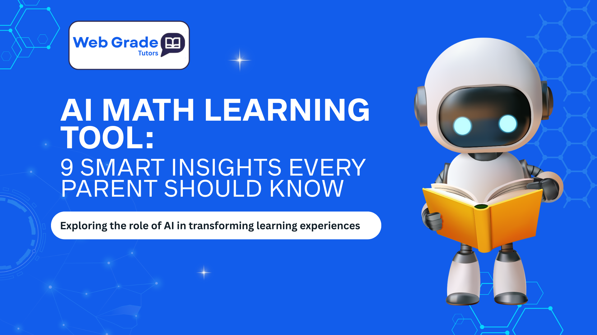 Student using an AI math learning tool for math study with AI during a live session with a WebGrade Tutors tutor for AI for math homework support